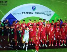 中国家足球队球再次雄起！祝贺中国U15男足点球大战力克日此U15男足夺冠