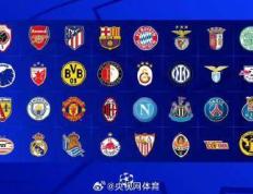 Champions League32强全部出炉